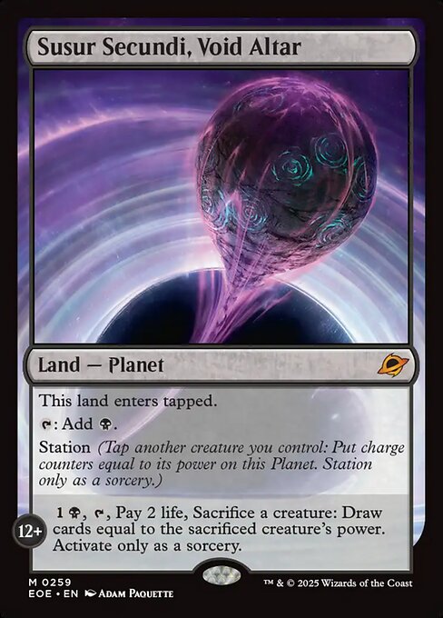 Susur Secundi, Void Altar card art