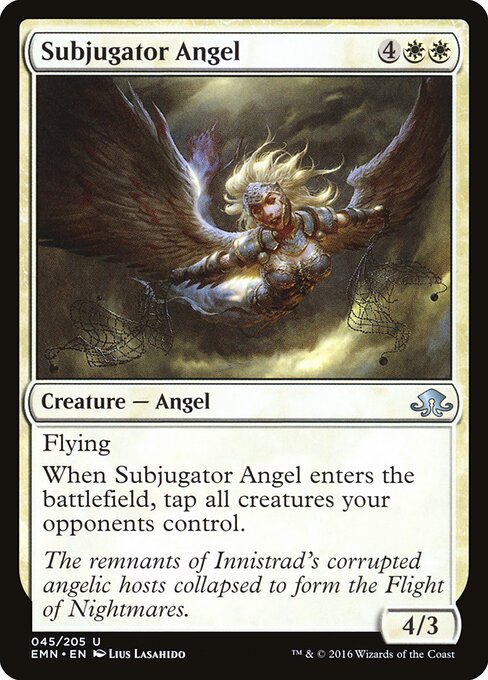 Subjugator Angel card art