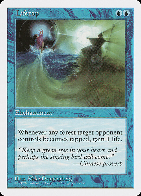 Lifetap card art