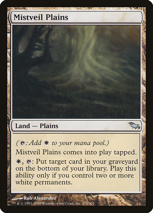 Mistveil Plains card art