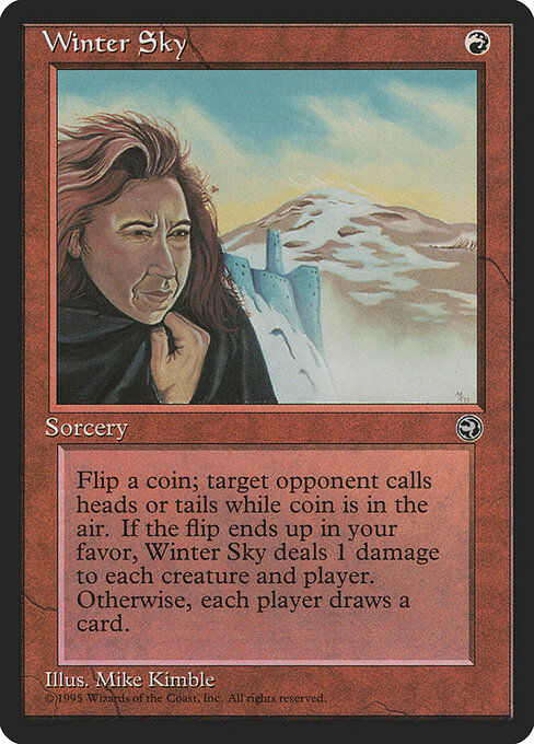 Winter Sky card art
