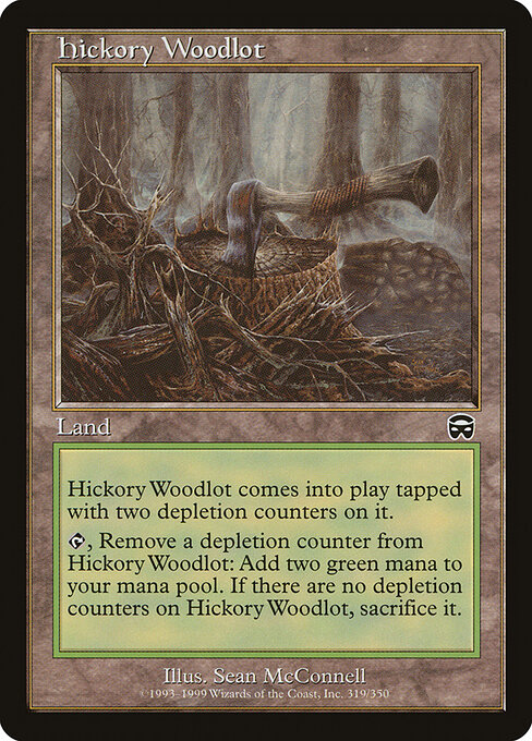 Hickory Woodlot card art