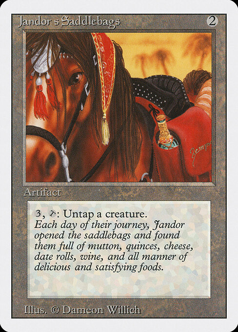 Jandor's Saddlebags card art