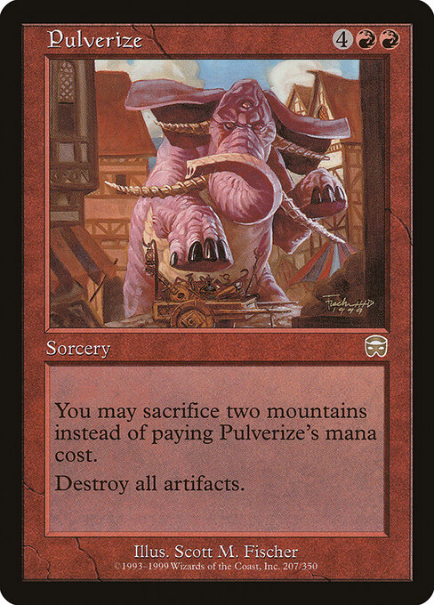 Pulverize card art