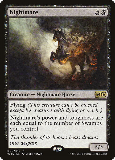 Nightmare card art