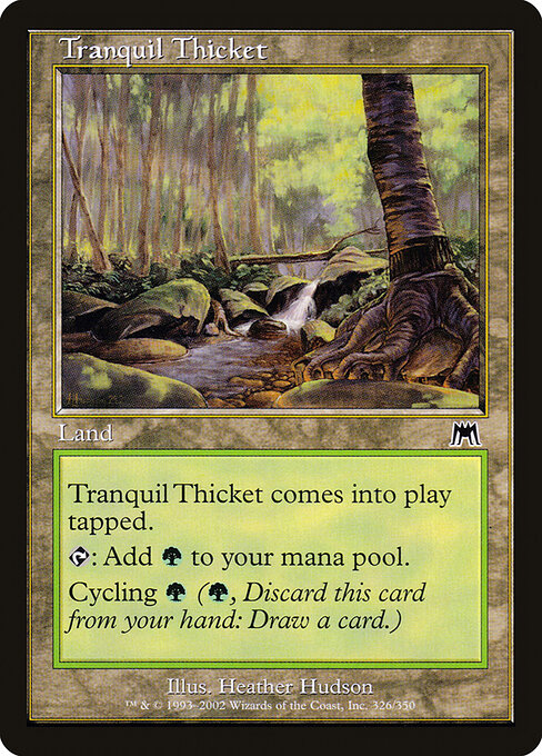 Tranquil Thicket card art