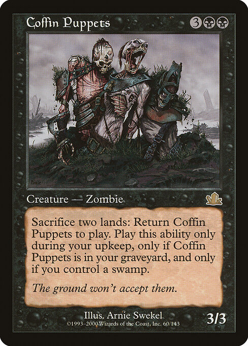 Coffin Puppets card art