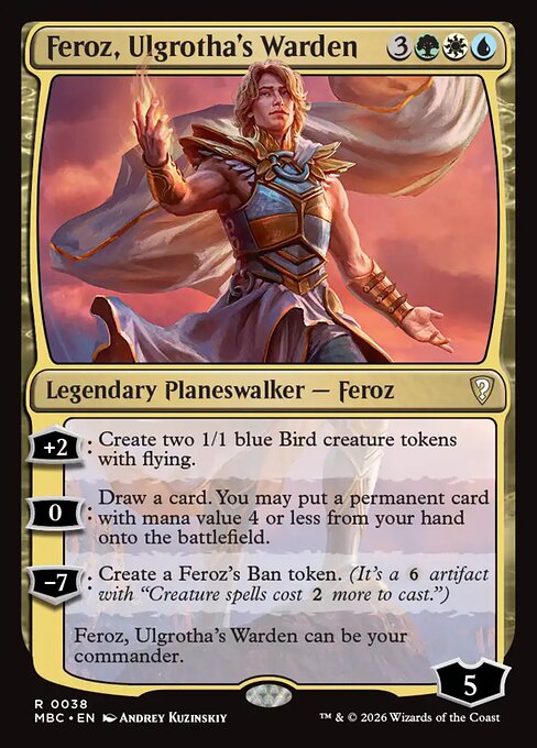 Feroz, Ulgrotha's Warden card art