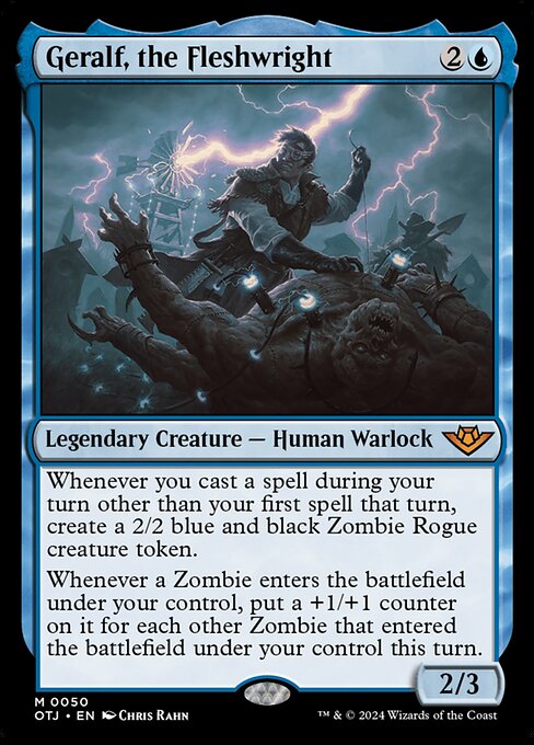Geralf, the Fleshwright card art