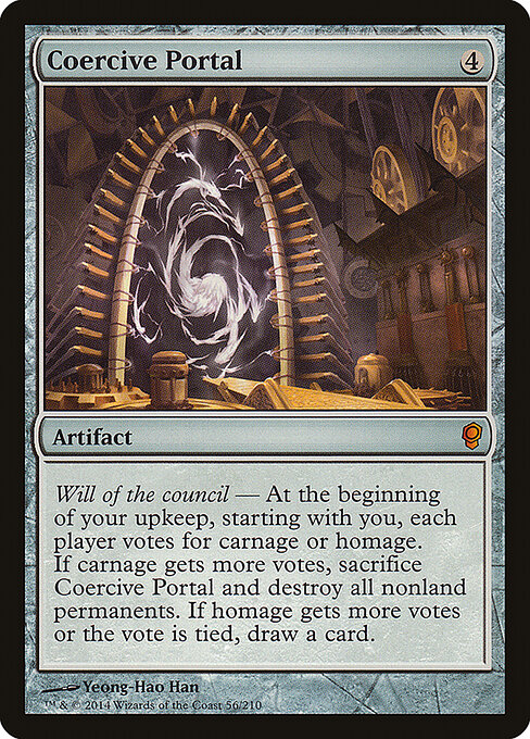 Coercive Portal card art