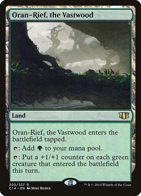 Oran-Rief, the Vastwood card art