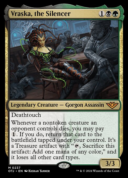 Vraska, the Silencer card art
