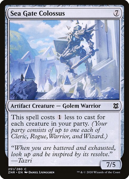 Sea Gate Colossus card art