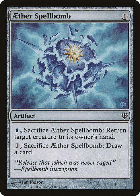 Aether Spellbomb card art