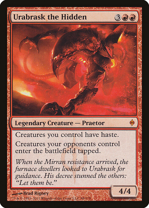 Urabrask the Hidden card art