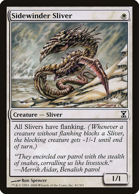 Sidewinder Sliver card art