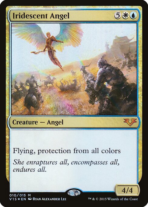 Iridescent Angel card art