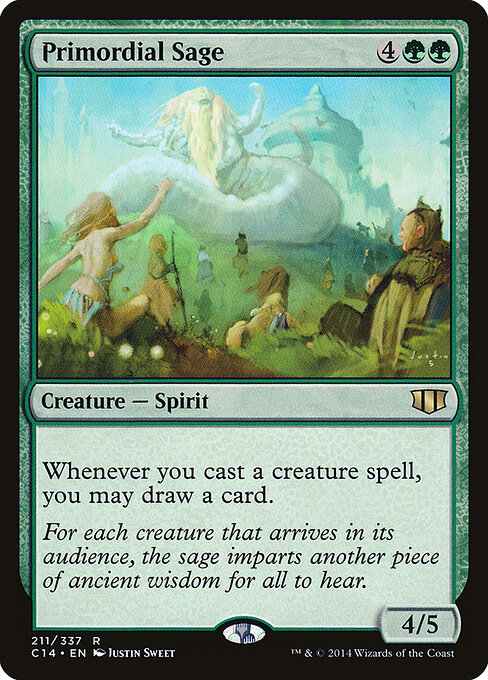 Primordial Sage card art
