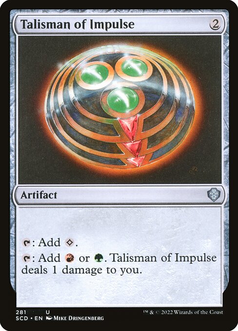 Talisman of Impulse card art