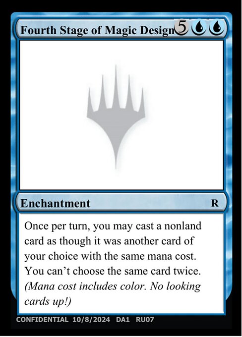 Fourth Stage of Magic Design card art