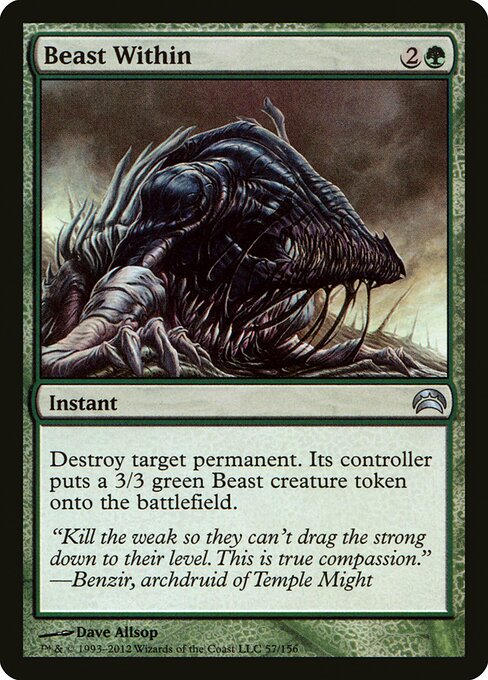Beast Within card art