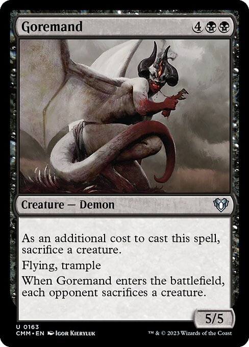 Goremand card art