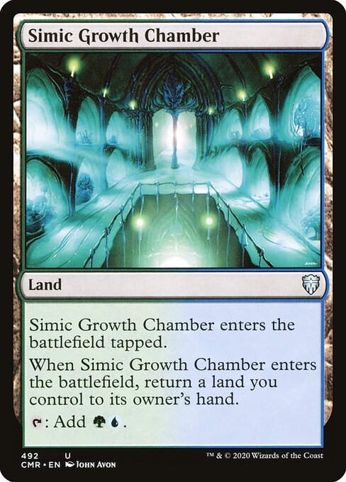 Simic Growth Chamber card art