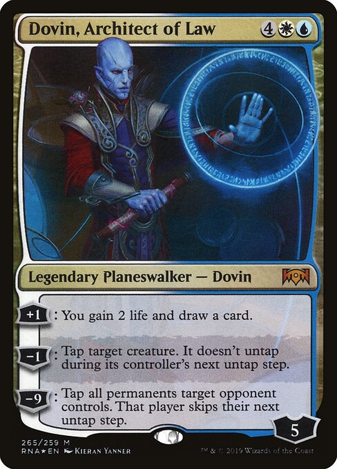 Dovin, Architect of Law card art