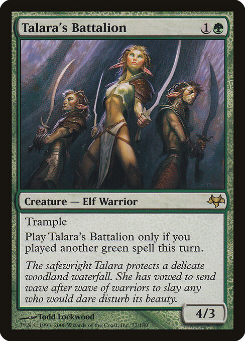Talara's Battalion card art