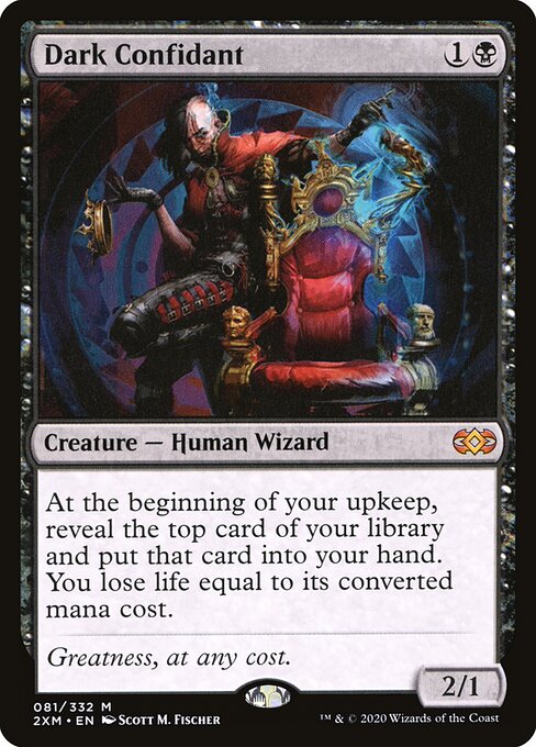 Dark Confidant card art