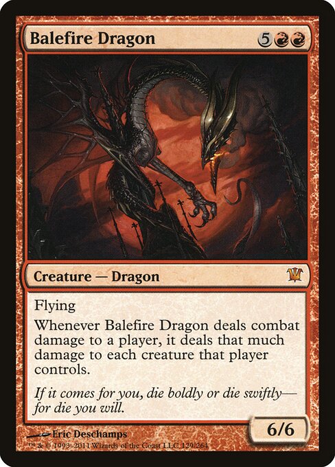Balefire Dragon card art