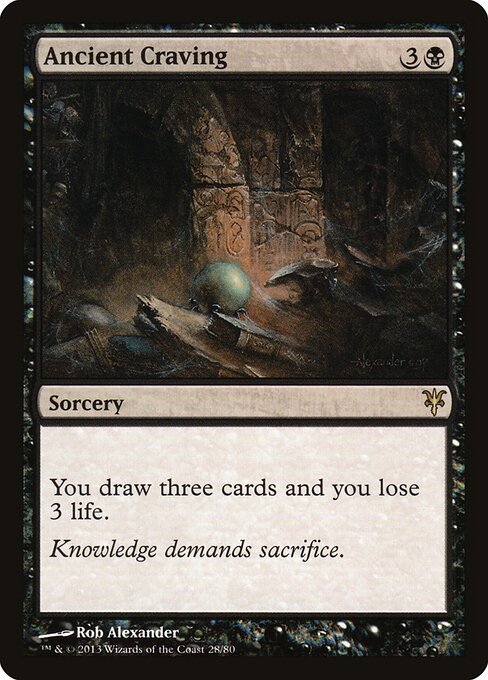 Ancient Craving card art