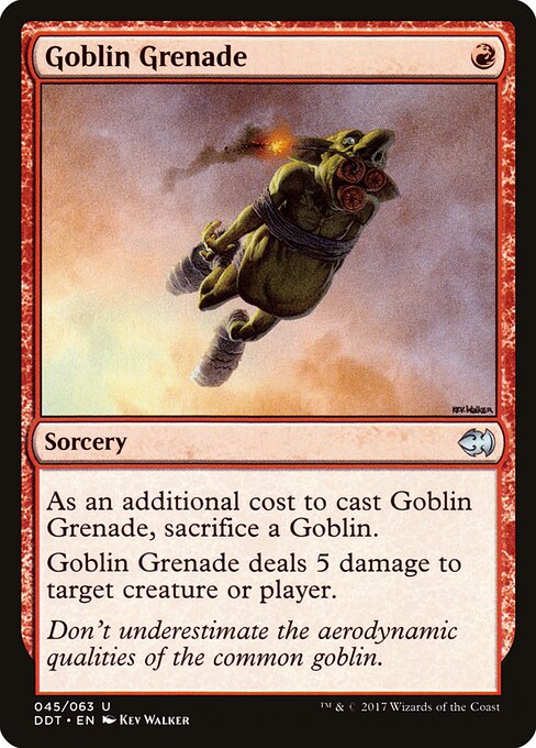 Goblin Grenade card art