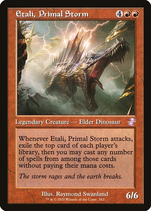 Etali, Primal Storm card art