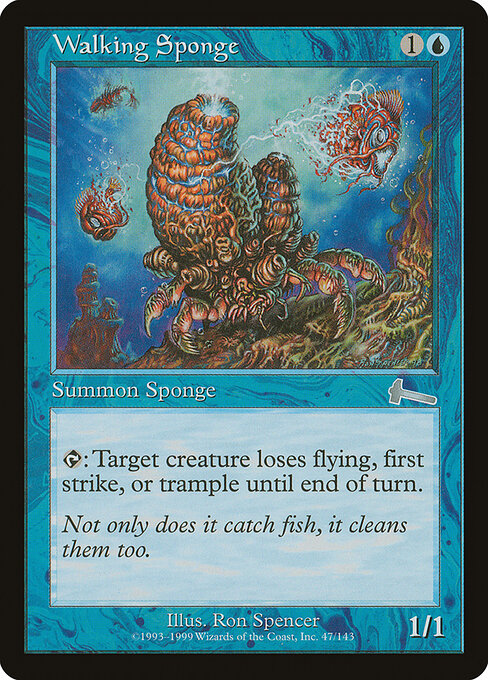 Walking Sponge card art