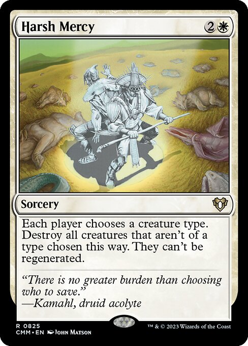 Harsh Mercy card art
