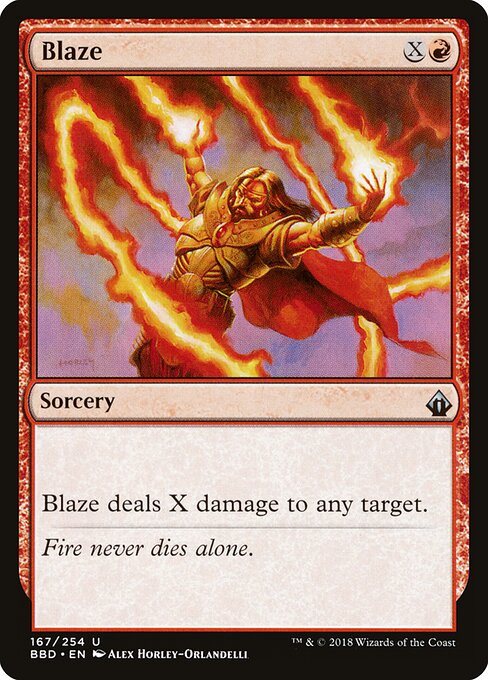 Blaze card art