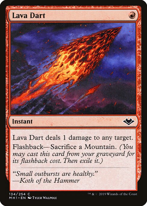 Lava Dart card art