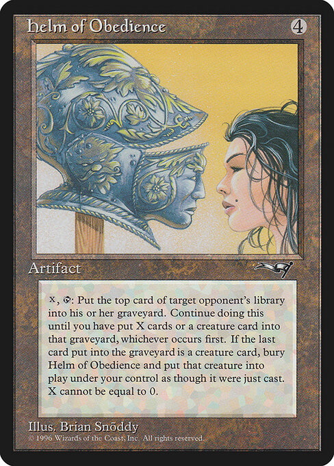 Helm of Obedience card art