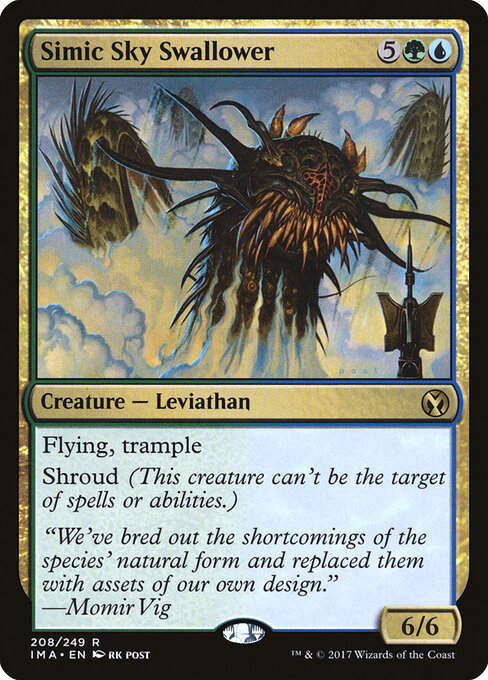 Simic Sky Swallower card art