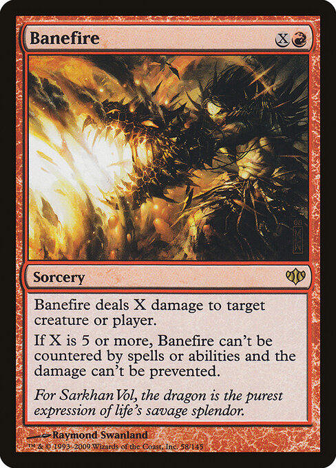 Banefire card art