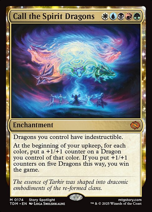 Call the Spirit Dragons card art