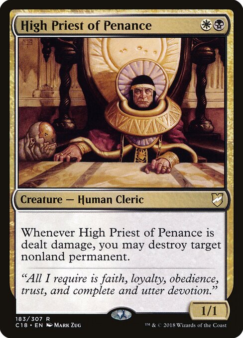 High Priest of Penance card art