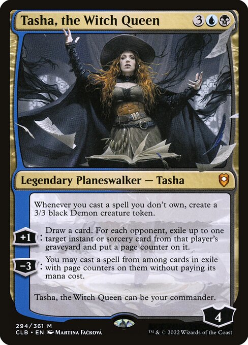 Tasha, the Witch Queen card art