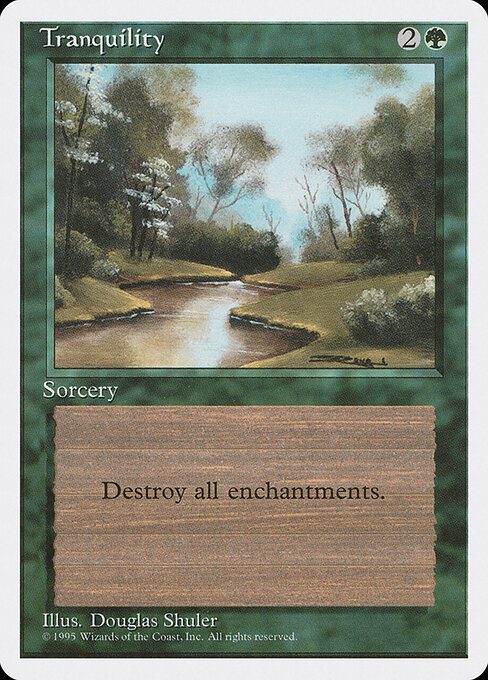 Tranquility card art