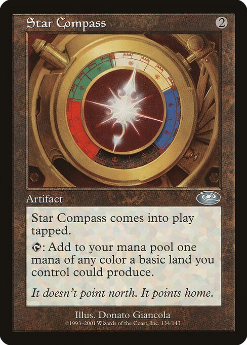 Star Compass card art