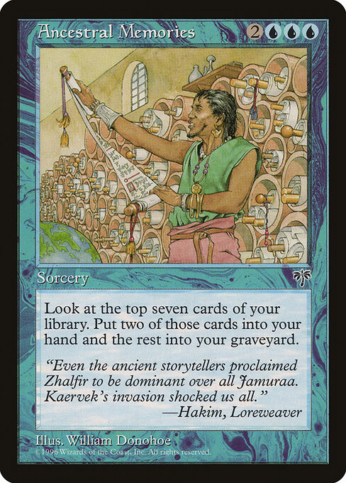 Ancestral Memories card art