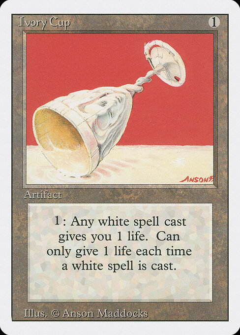 Ivory Cup card art