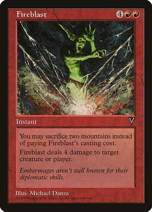 Fireblast card art