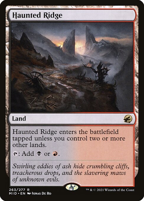 Haunted Ridge card art